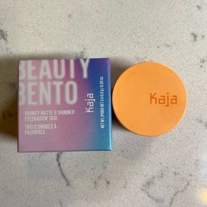 Gently used Kaja BeautyBento Trio Poppy Champagne